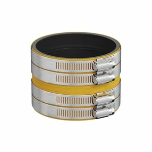 Hot Sale 🛒 PROFLO® 4 in. No Hub Heavy Duty Domestic Cast Iron Coupling 🔔 1 Hot Sale 🛒 PROFLO® 4 in. No Hub Heavy Duty Domestic Cast Iron Coupling 🔔