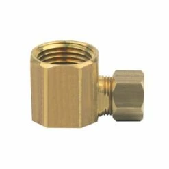 Buy 🥰 PROFLO® 3/8 x 1/2 in. OD Tube x FIP Brass Compression Elbow 🌟
