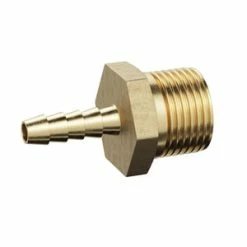 Deals 🔥 PROFLO® 3/8 x 1/2 in. Hose Barb x MIP Brass Adapter 🔔