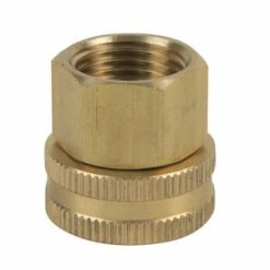Deals 🥰 PROFLO® 1/2 x 3/4 in. FIP x FHT Hose Swivel Brass Adapter 🧨