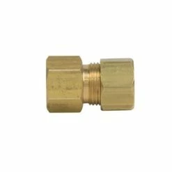 Coupon 🧨 PROFLO® 3/8 in. Female Flared x OD Tube Brass Compression Adapter ❤️