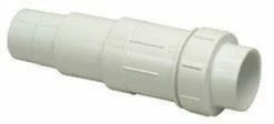 Deals ❤️ PROFLO® 2 in. Slip Straight Schedule 40 PVC and EPDM Fix Coupling 🥰