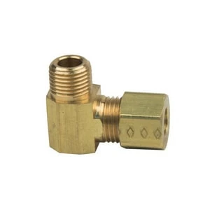 Outlet 🥰 PROFLO® 1/4 x 1/8 in. OD Compression x MIP Brass Elbow 🌟 1 Outlet 🥰 PROFLO® 1/4 x 1/8 in. OD Compression x MIP Brass Elbow 🌟