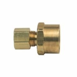 Promo ✔️ PROFLO® 1/2 x 1/4 in. Nom Sweat x OD Compression Brass Reducing Adapter 😀