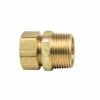 Outlet 👍 PROFLO® 7/8 x 1 in. OD Tube x MIP Brass Compression Adapter 👏