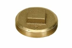 Brand new ❤️ PROFLO® PFBP5RH Series 1-1/2 in. IPS Raised Square Head Brass Plug 😀