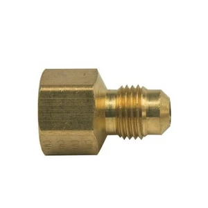 Brand new 🎉 PROFLO® 5/16 x 1/4 in. OD Flare x FIP Brass Union ⌛ 1 Brand new 🎉 PROFLO® 5/16 x 1/4 in. OD Flare x FIP Brass Union ⌛
