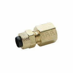Wholesale 🤩 Parker Hannifin 1/4 in. OD Tube x FIP Brass Connector 🤩 1 Wholesale 🤩 Parker Hannifin 1/4 in. OD Tube x FIP Brass Connector 🤩